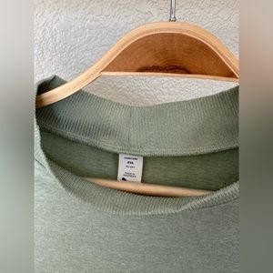 Old Navy - Sage Green XXL Mock Neck - Fleece Lined